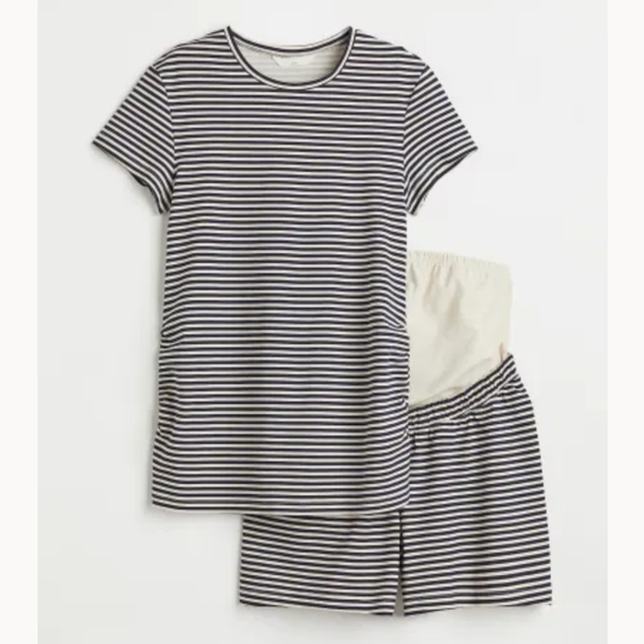 MAMA by H&M 2-piece T-shirt & Short Set - Picture 3 of 7